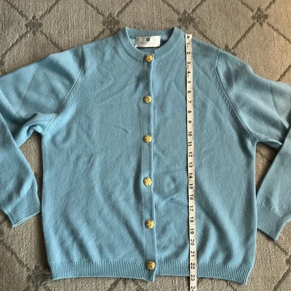 Vintage Ballantyne Cashmere Cardigan Sweater